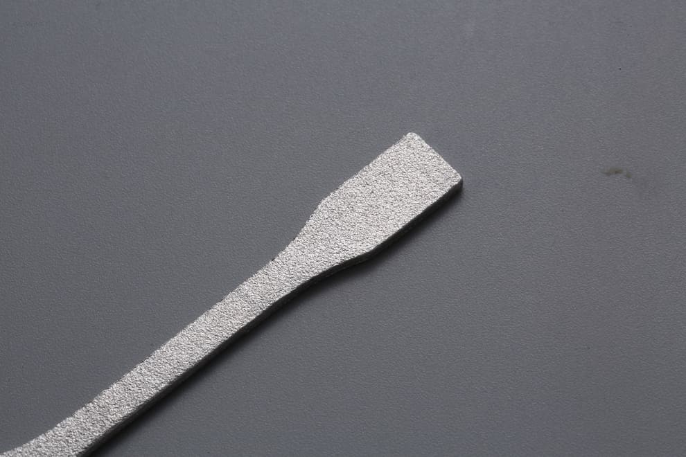 glass bead blasted 3d printed stainless steel